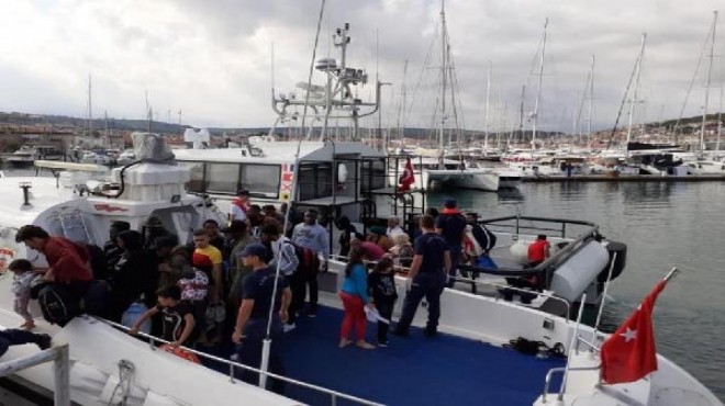 İzmir de 88 kaçak göçmen yakalandı