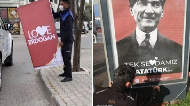 İzmir de CHP li belediye başkanına  Love Erdoğan  soruşturması!