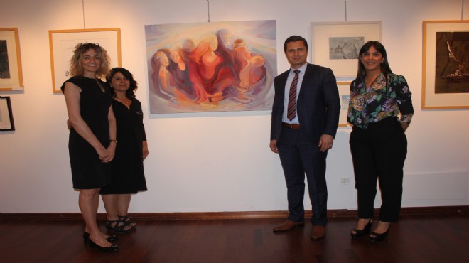 İzmir den İmamoğlu na sanatsal destek: Yücel o tabloyu aldı