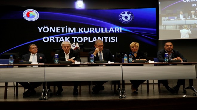 İzmir de TOBB zirvesi: Başkanlar ne mesaj verdi?
