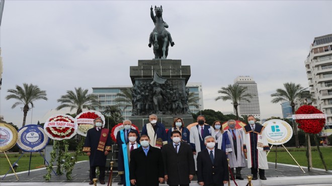 İzmir de Tıp Bayramı töreni