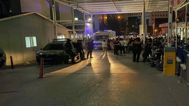 İzmir de silahlı kavga dehşeti: 1 i ağır 5 yaralı!