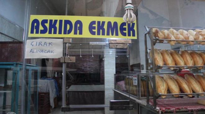 İzmir de  askıda ekmek  yüzleri güldürüyor!