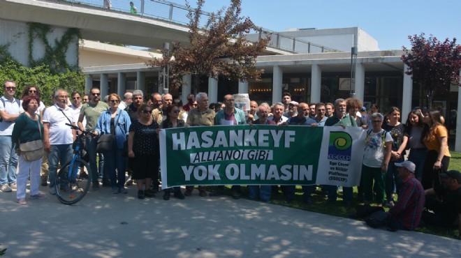 İzmir de çevrecilerden Hasankeyf çağrısı!