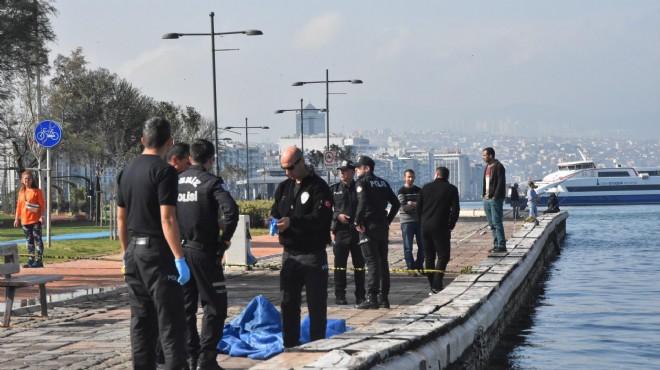 İzmir de dehşet: Çocuk parkı önünde kıyıya ceset vurdu