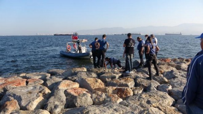İzmir de dehşet: Deniz kıyısında ceset!