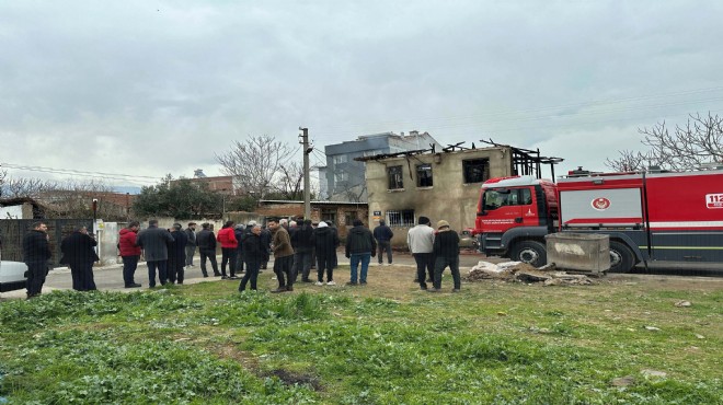 İzmir de korkunç son: Yanarak can verdi