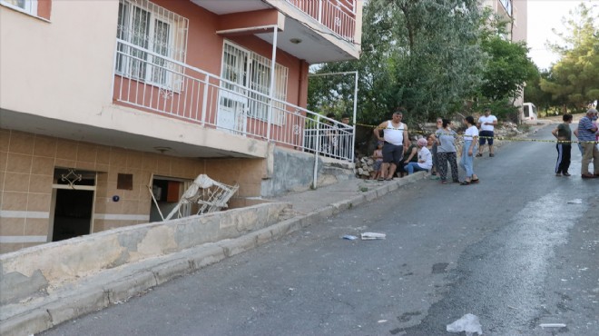 İzmir de evde patlama: 3 ü çocuk 5 yaralı!