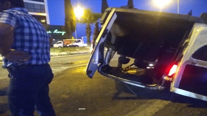 İzmir de feci kaza: 3 yaşındaki çocuk camdan fırladı