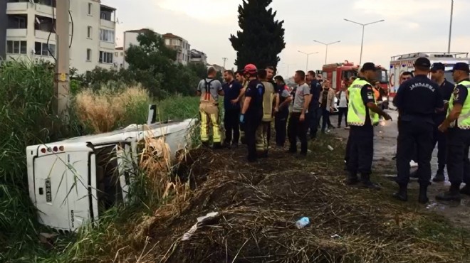 İzmir de feci kaza: Cezaevi nakil aracında can pazarı!