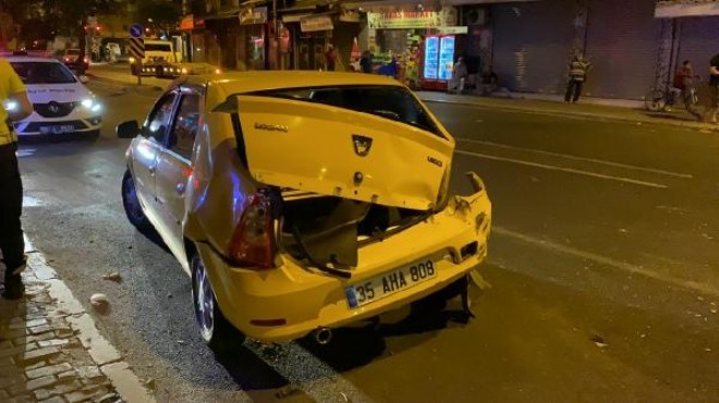 İzmir de feci kaza: Polis memuru ağır yaralı!