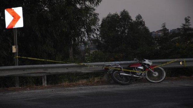 İzmir de feci motosiklet kazası!