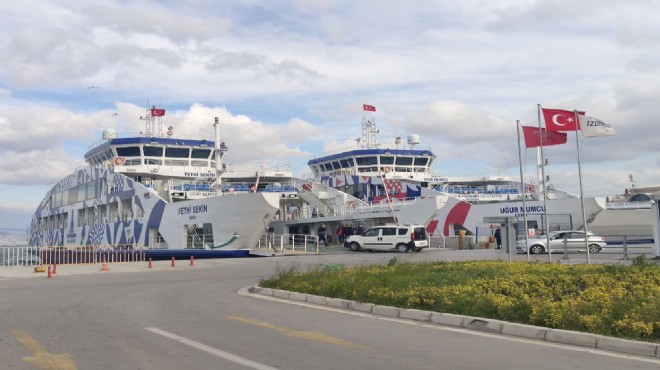 İzmir de feribot fiyatlarına zam: İşte yeni tarife!