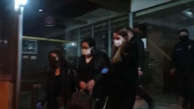İzmir de otele fuhuş baskını: 3 kişi tutuklandı!