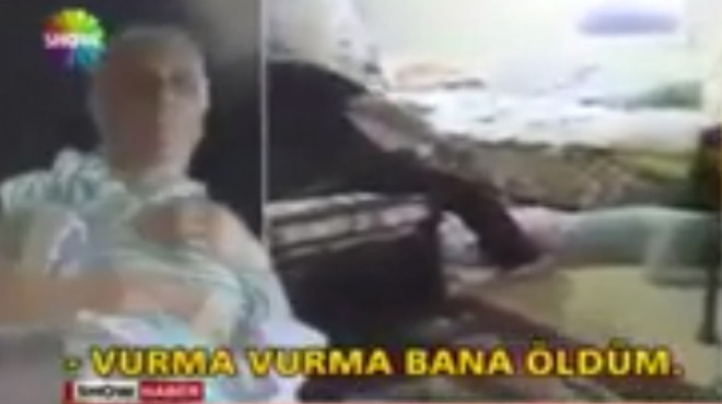 İzmir de  hain evlat  operasyonu: Yatağa bağımlı anneye dayak!