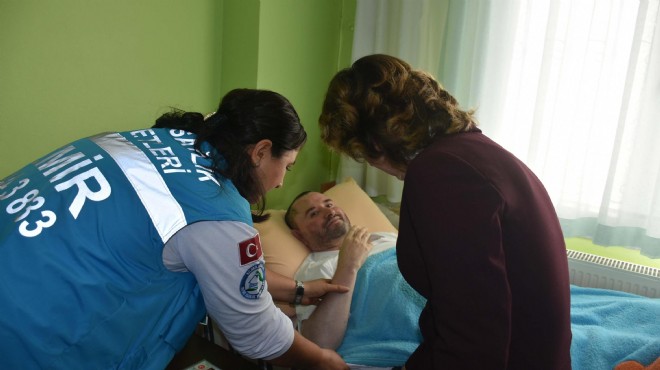 İzmir de hastalara  evde tahlil  hizmeti
