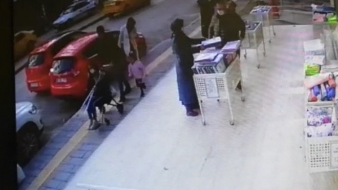 İzmir de hırsız karı-koca güvenlik kameralarından tespit edilerek yakalandı