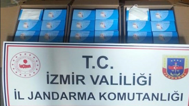 İzmir de izinsiz üretilen yaklaşık 4,5 milyon maskeye el kondu