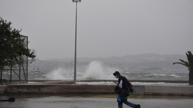 İzmir de kara kış, meteorolojiden 2 kritik uyarı!