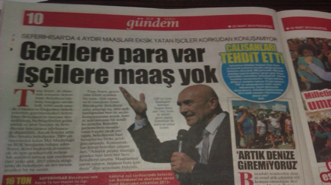 İzmir de  kara propaganda  krizi: Bu gazete kimin/neden PTT yüz binlercesini dağıtıyor?