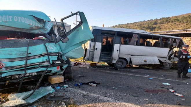 İzmir de katliam gibi kaza: 4 ölü, 8 yaralı