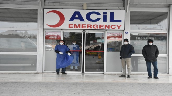 İzmir de  kimyasal  panik: 4 işçi hastanelik oldu