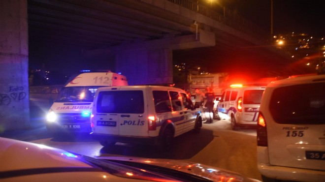 İzmir de korkunç olay: Köprüden düştü!