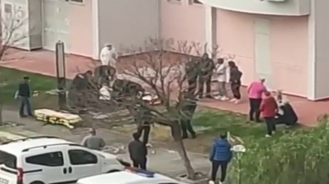 İzmir de korkunç son: 10. kattan ölüme atladı!