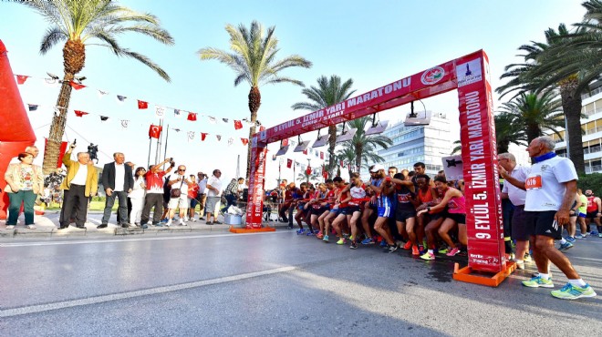 İzmir de maraton heyecanı! Dikkat: O yollar kapanacak