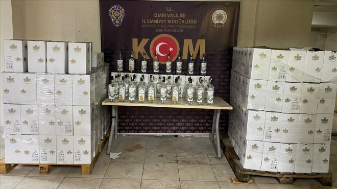 İzmir de  ölüm içkisi  baskınları!