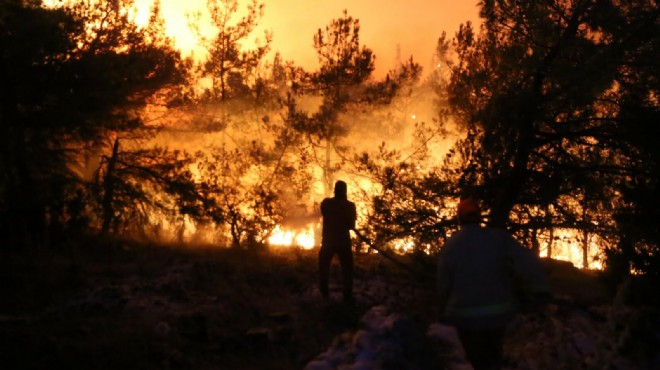 İzmir de orman yangınlarında korkutan artış!