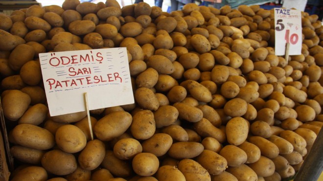İzmir de patates ithalatı endişesi!