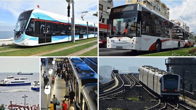 İzmir de rakamlarla 1 aylık ulaşım raporu: Düşüş yüzde 85 i buldu!