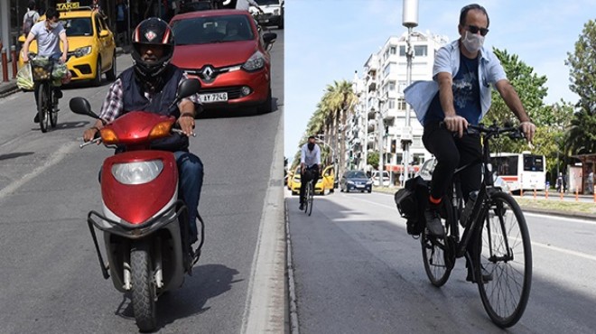 İzmir de salgın sonrası motosiklet ve bisiklete talep arttı