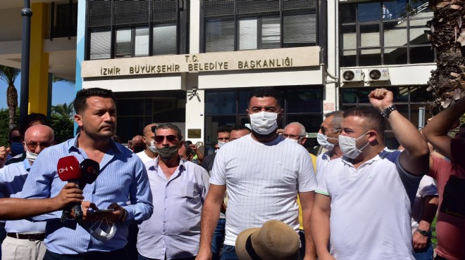 İzmir de servisçilerden belediyeye  S plaka artırımı  tepkisi