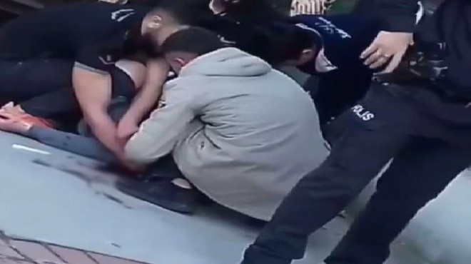 İzmir de silahlı genç dehşet saçtı: 1 ölü, 1 yaralı