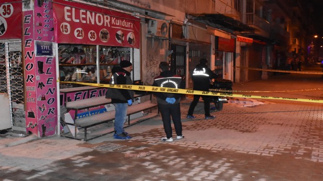 İzmir de sokak ortasında korkunç cinayet!