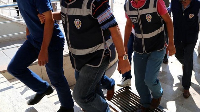 İzmir de suç örgütüne baskın: 50 gözaltı!