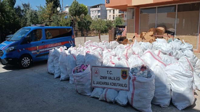 İzmir'de taklit ürün baskını!