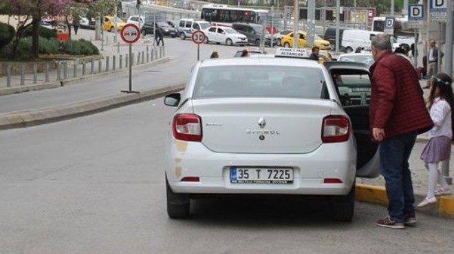 İzmir de taksi-dolmuşları kurtaran  T  formülü!