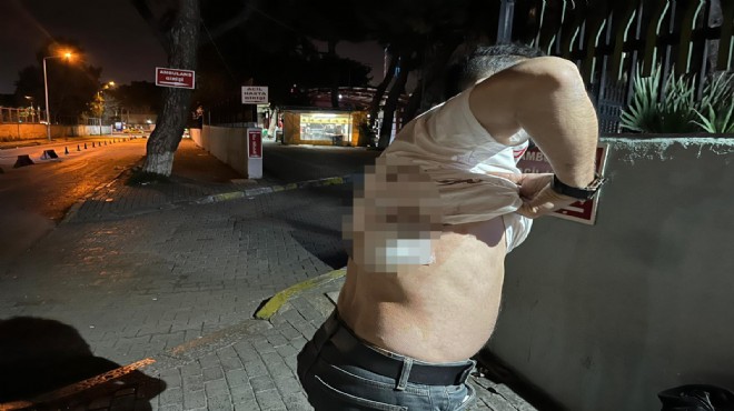 İzmir de taksiciye makaslı saldırı!