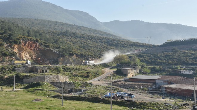 İzmir de taş ocağı isyanı: 70 bin kişinin sağlığı tehdit altında!