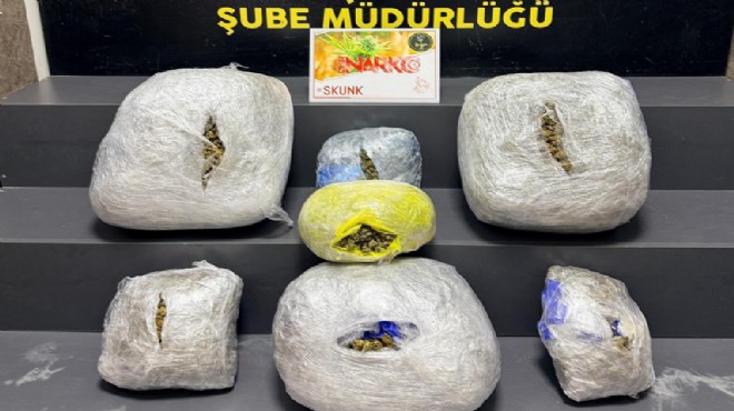 İzmir'de torbacılara darbe: 15 kilo 'zehir' ele geçirildi