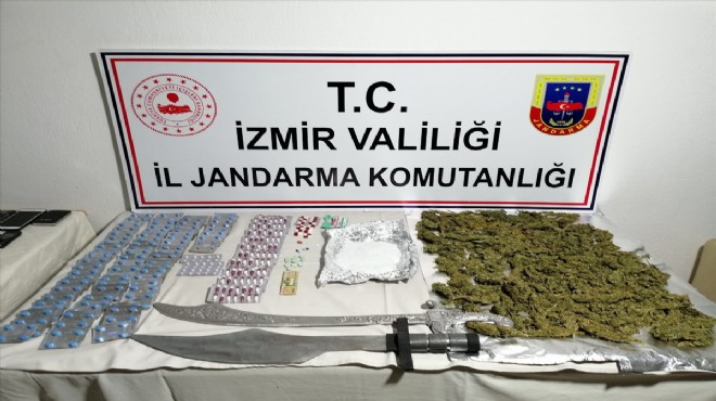 İzmir de uyuşturucu operasyonu: 1 gözaltı