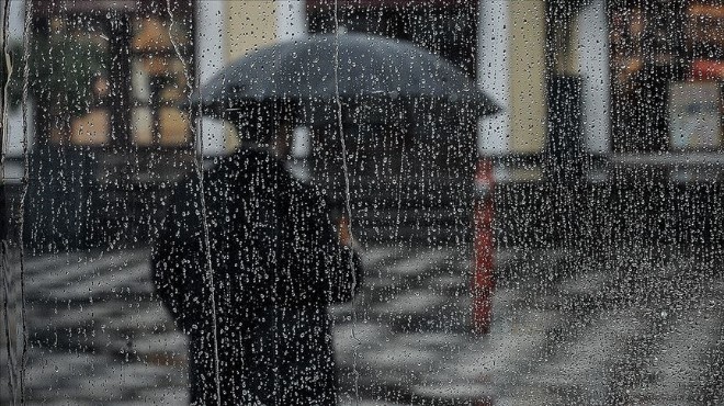 İzmir de sağanak günü: Yağışlar ne kadar sürecek?