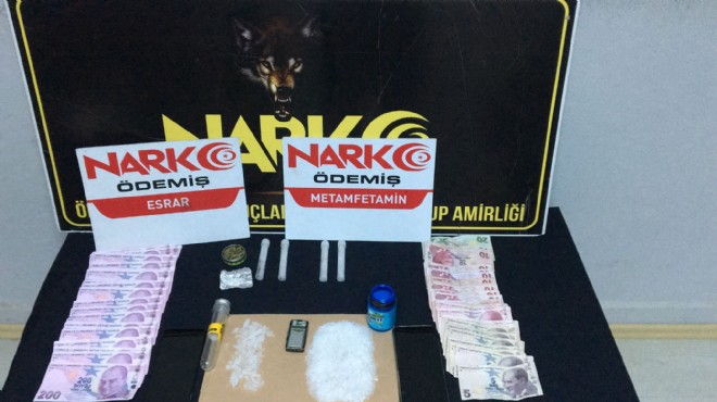 İzmir de yakalandı: Deney tüpünde uyuşturucu servisi!