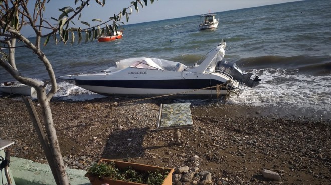 İzmir de yasa dışı geçiş için tekne çalan Suriyeli tutuklandı