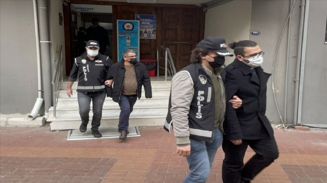 İzmir de yurt dışına kaçma hazırlığı yapan 14 FETÖ şüphelisi yakalandı
