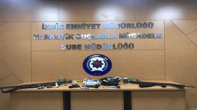 İzmir de zehir operasyonu: 7 gözaltı