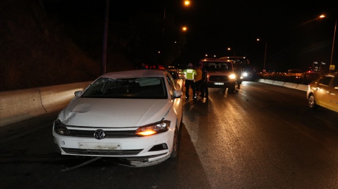 İzmir de zincirleme kaza: 11 yaralı
